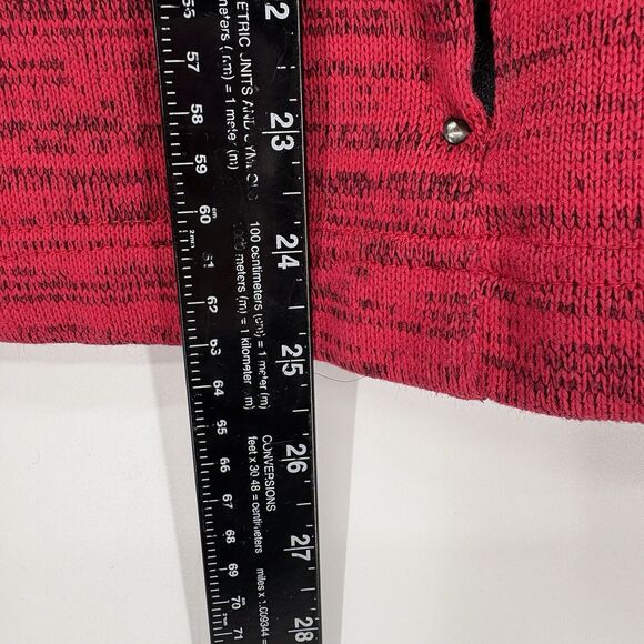 Columbia GRT Jacket Womens Large Heather Red/black Full Zip - Picture 5 of 9